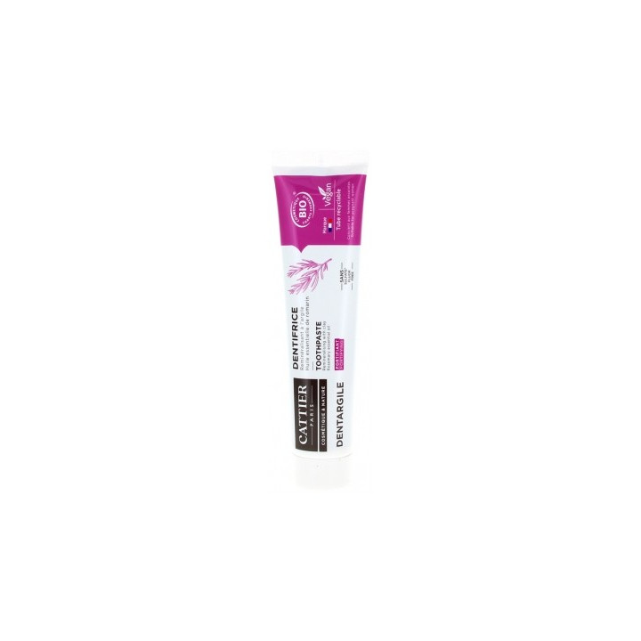 Dentifrice bio Cattier Dentargile Fortifiant