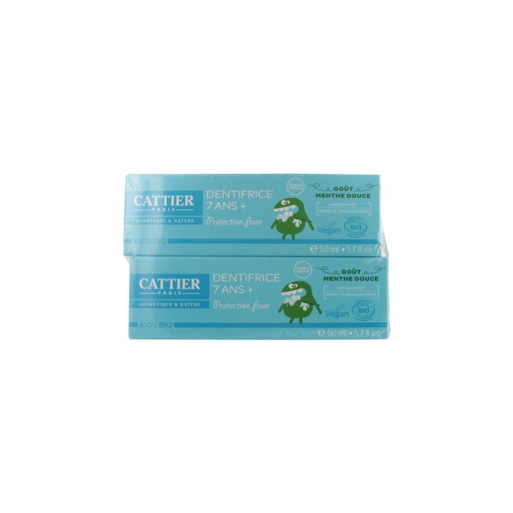 Dentifrice bio pour enfants 7 ans+