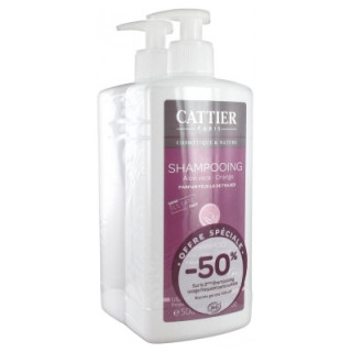 Shampoing Aloe Vera Orange Bio Cattier - Soin naturel pour cheveux