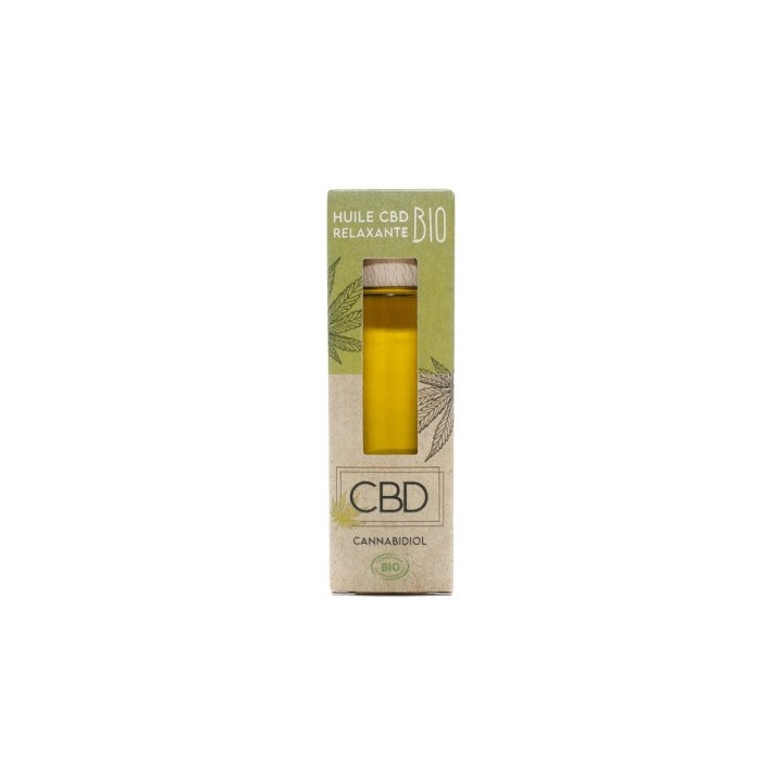 Huile CBD Relaxante Bio 30 ml - Détente et bien-être