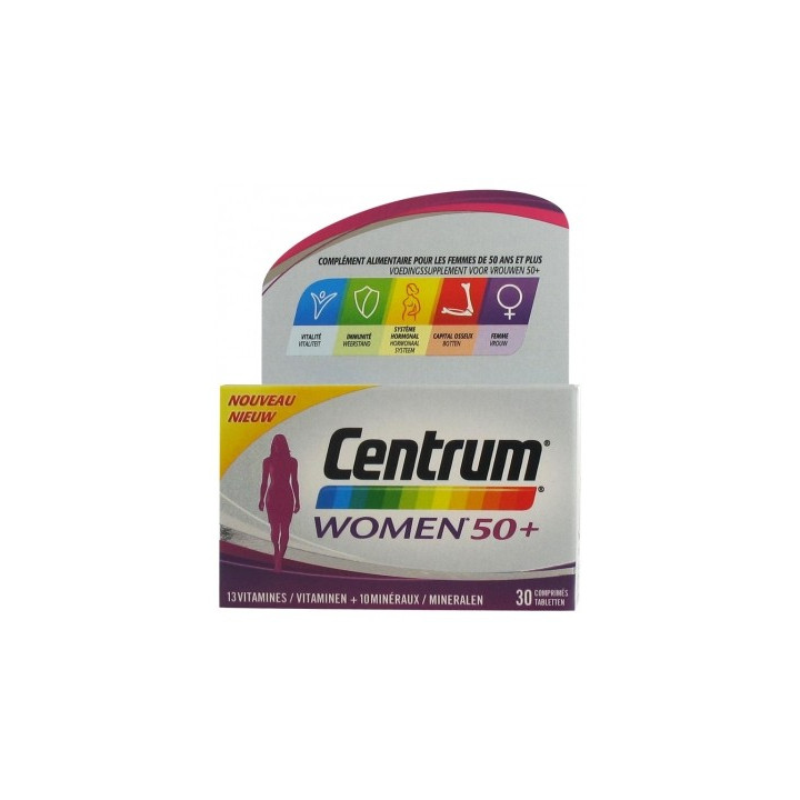 Centrum Women 50+ - Complément alimentaire pour femmes de plus de 50 ans