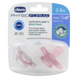 Sucettes Chicco Physio Forma Mini Soft 2-6 mois
