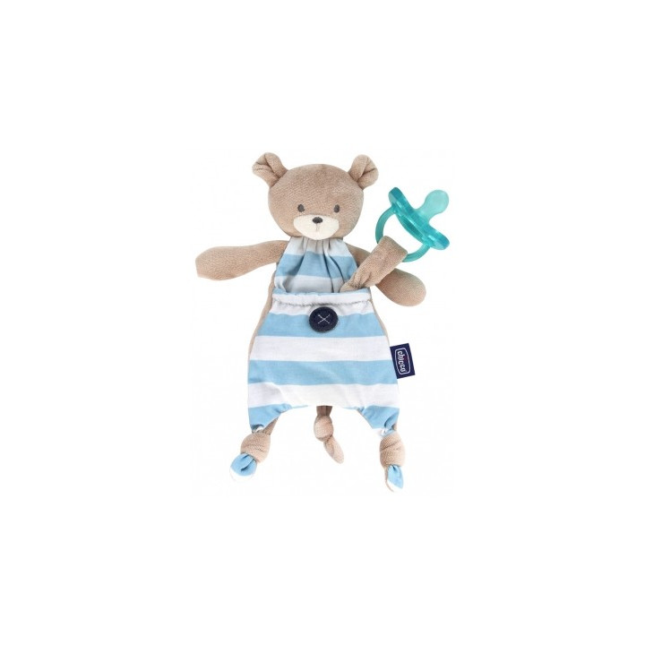 Doudou Attache-Sucette Chicco pour bébé