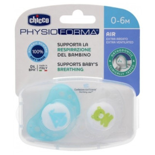 Sucettes silicone 0-6 mois Chicco Physio Forma Air