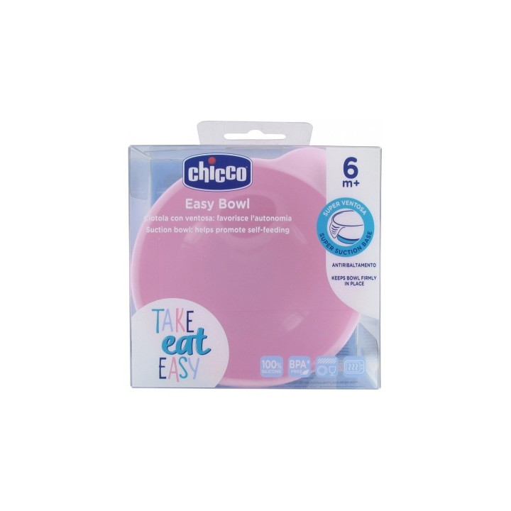Bol en silicone Chicco avec ventouse