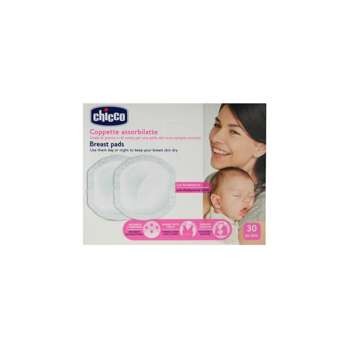 Coussinets d’Allaitement Chicco - 30 Coussinets