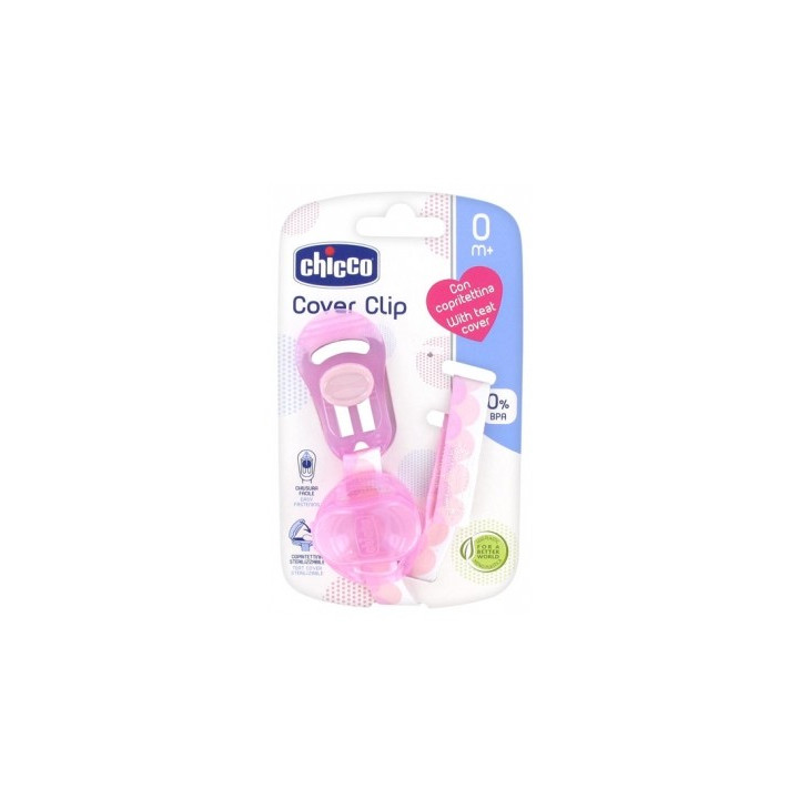Attache-sucette Chicco avec protège-tétine