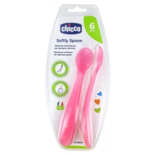 Cuillères souples Chicco Softly Spoon pour bébé