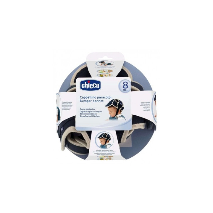 Bonnet anti-coups Chicco pour bébés de 8 mois et plus