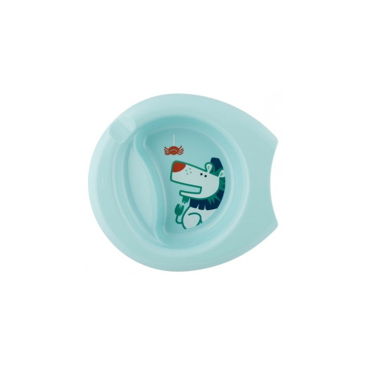 Assiette creuse décorée Chicco pour bébés de 6 mois et plus