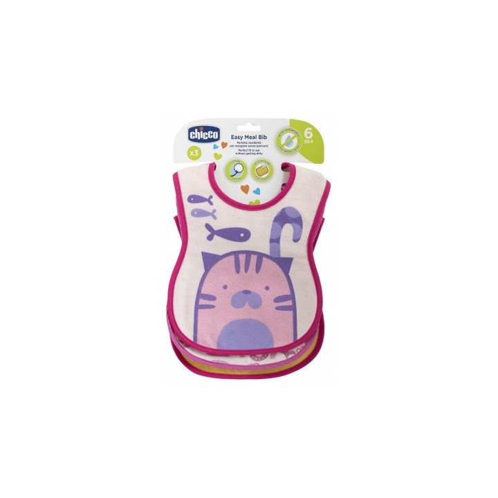 Bavoirs Chicco 6 mois et +, confort et praticité