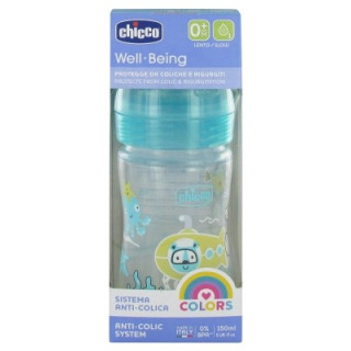 Biberon Chicco Well Being Colors 150 ml