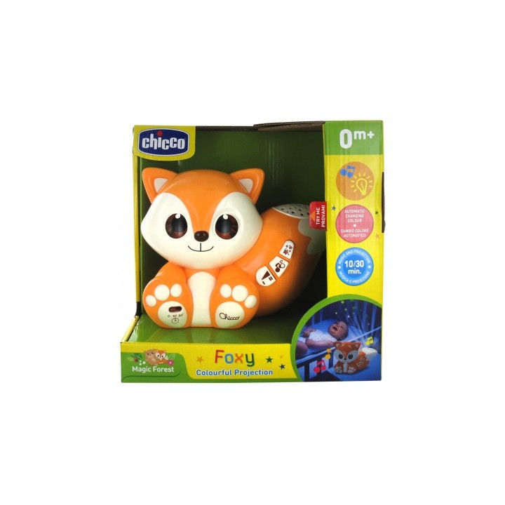 Veilleuse projecteur Chicco Magic Forest Foxy - 0 mois et +