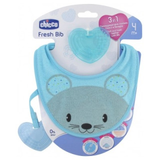 Bavoir Chicco Fresh Bib 3en1 pour bébé