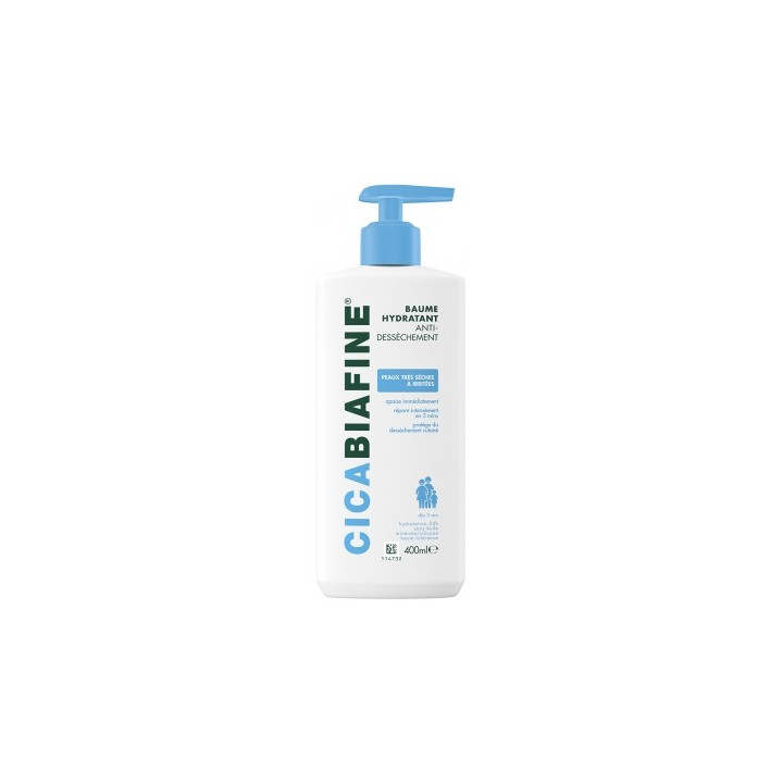 CicaBiafine Baume Hydratant Anti-Dessèchement 400 ml