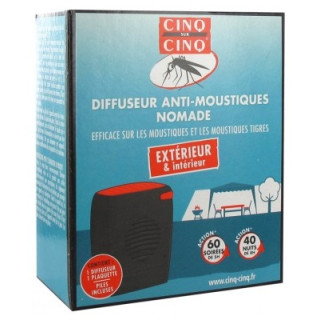 Diffuseur Anti-Moustiques Nomade Cinq sur Cinq