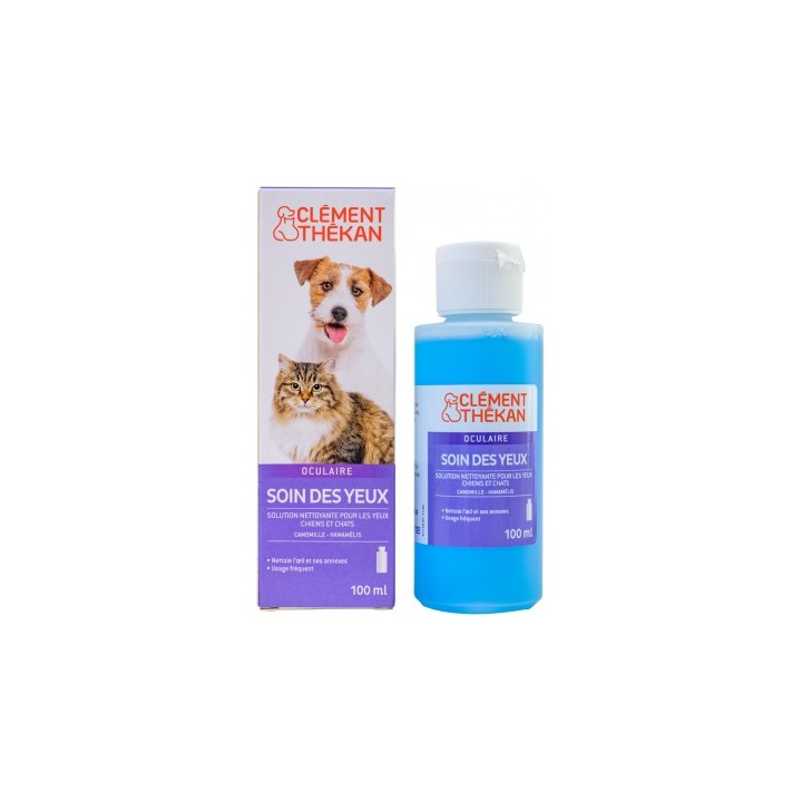 Soin des Yeux Chien et Chat Clément Thékan 100 ml