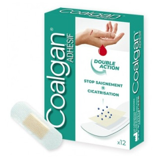 Coalgan Arrête le Saignement - Pansements Hémostatiques