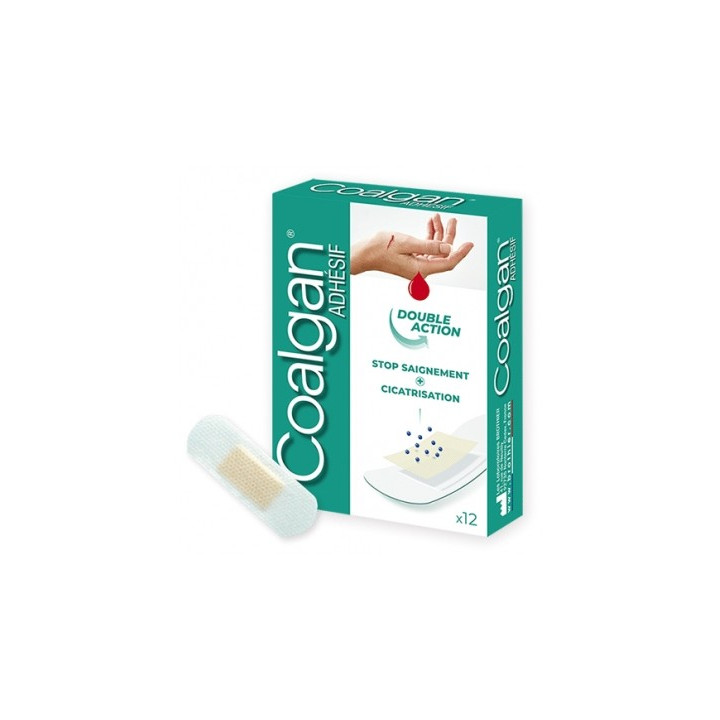 Coalgan Arrête le Saignement - Pansements Hémostatiques