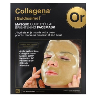 Collagena Goldissime Masque Coup d’Éclat - Peau Éclatante