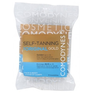 Comodynes 8 Lingettes Autobronzantes - Bronzage sans soleil