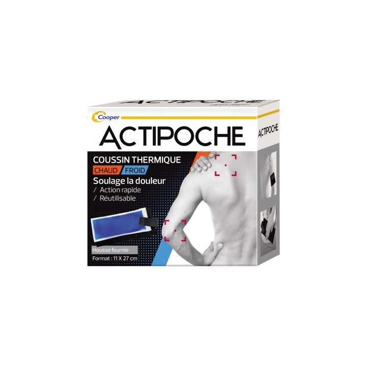 Poche thermique Actipoche de Cooper pour soulager les douleurs