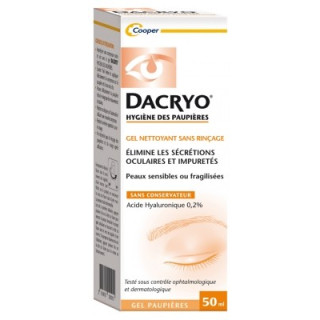 Gel Nettoyant Dacryo pour Paupières