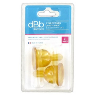 Tétines dBb Remond 2 Varitétines Caoutchouc