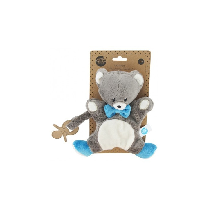 Doudou plat ourson dBb Remond 0 Mois +