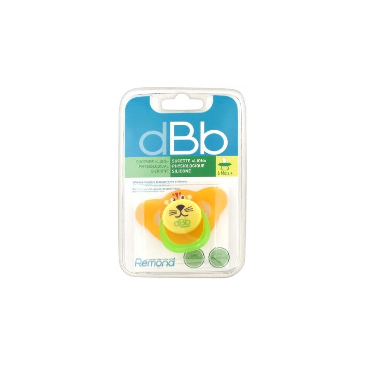 Sucette physiologique dBb Remond en silicone
