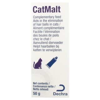 Dechra CatMalt 50 g - Anti-boules de poils pour chats