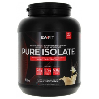 Eafit Pure Isolate 750g - Protéine pour musculation