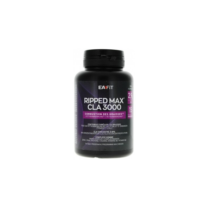 Eafit Ripped Max CLA 3000 - Complément alimentaire pour la combustion des graisses