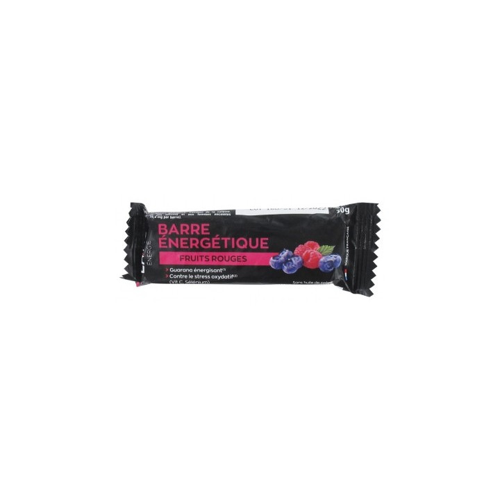 Barre énergétique Eafit Énergie Fruits Rouges 30g