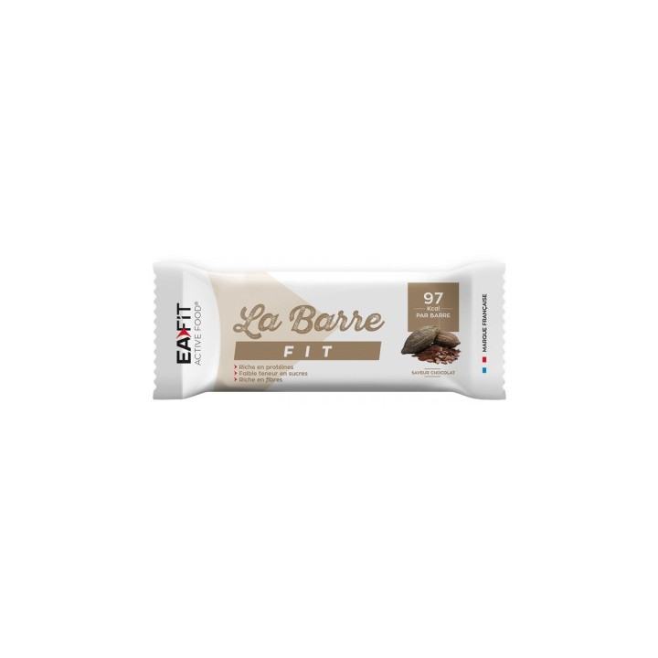 Eafit La Barre Fit Chocolat 28g - Barre protéinée pour contrôler le poids