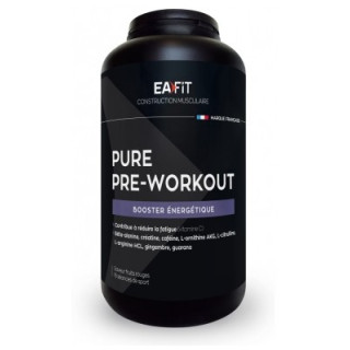 Eafit Pure Pre-Workout 330g - Complément alimentaire pour sportifs