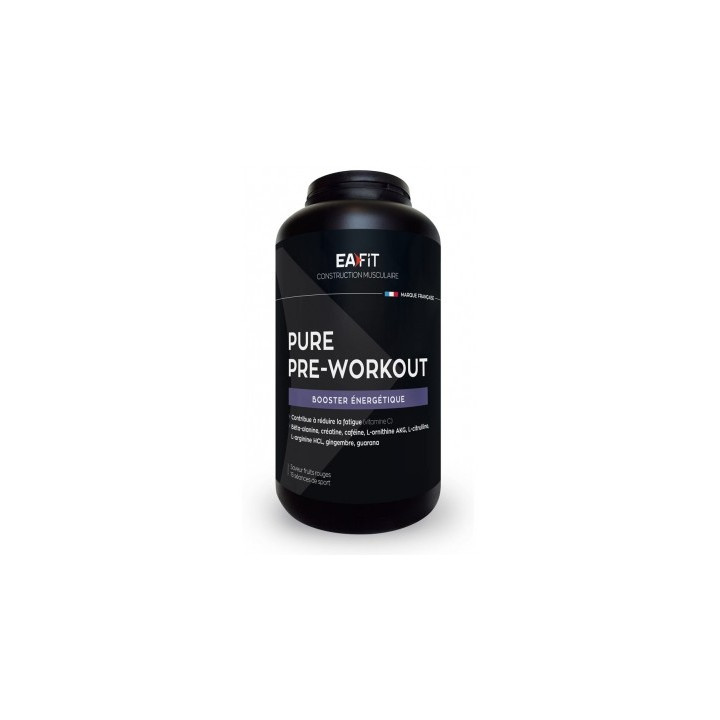 Eafit Pure Pre-Workout 330g - Complément alimentaire pour sportifs