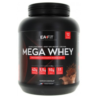 Eafit Megawhey 750g - Poudre Protéinée pour Sportifs