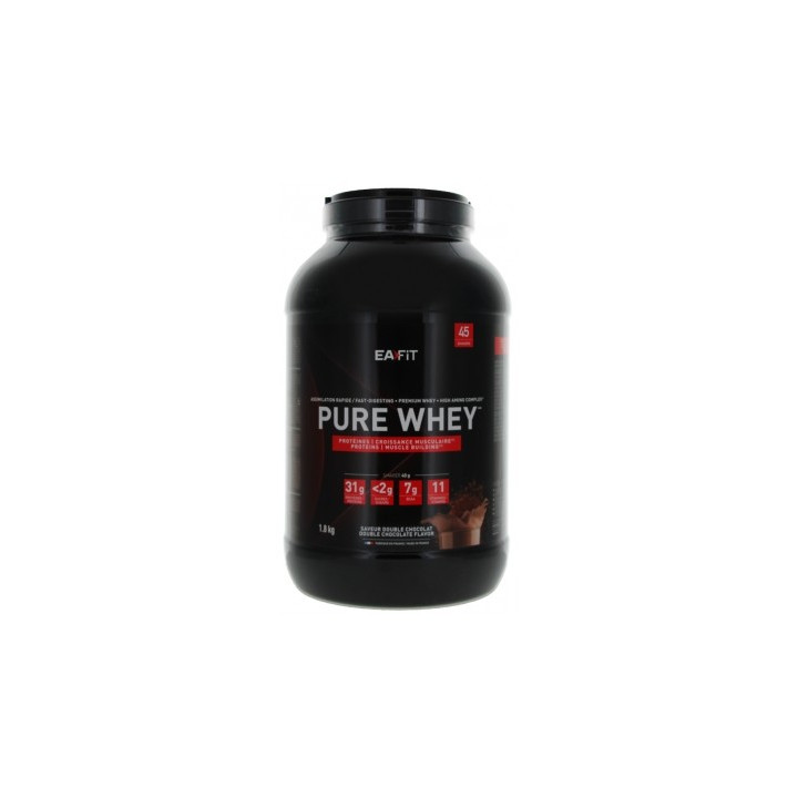 Eafit Pure Whey Double Chocolat 1,8 kg