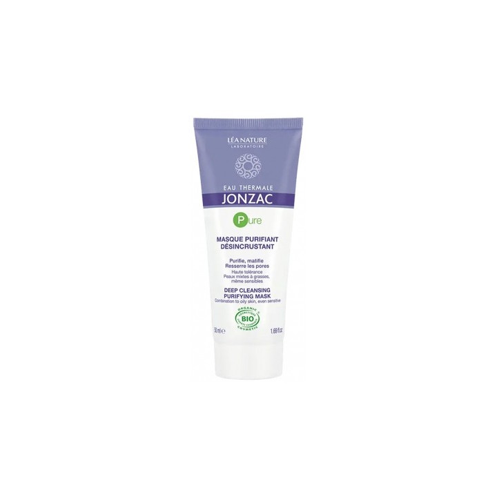 Masque Purifiant Bio Jonzac Pure 50ml