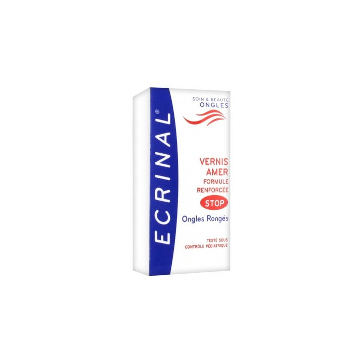 Vernis anti-ongles rongés - Ecrinal Vernis Amer Stop Ongles Rongés