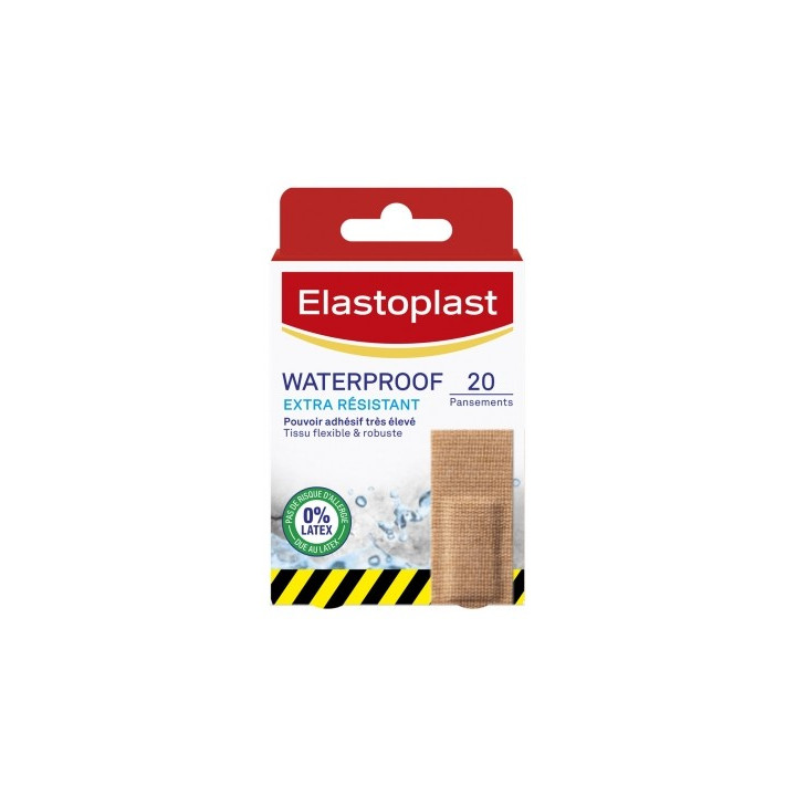Pansements Elastoplast Waterproof Extra Résistants