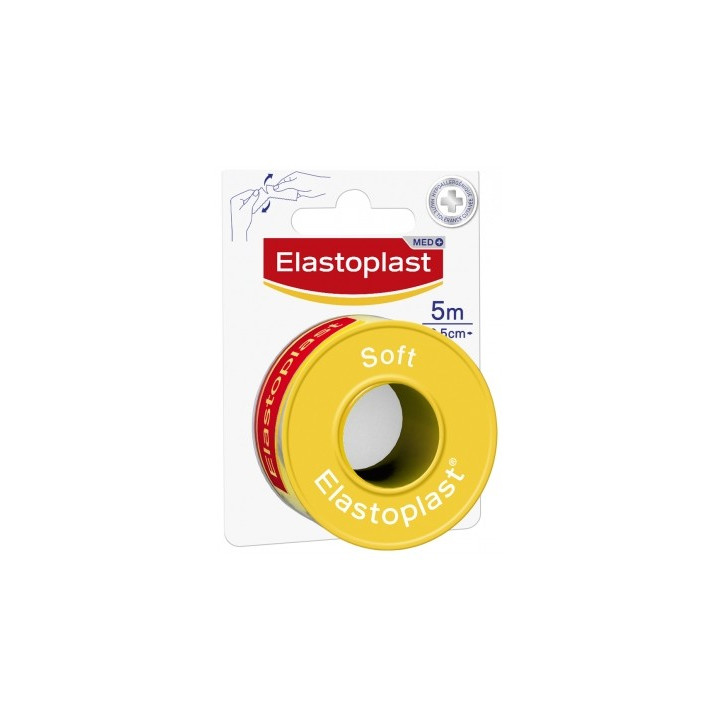 Elastoplast Soft Sparadrap 2,5 cm x 5 m