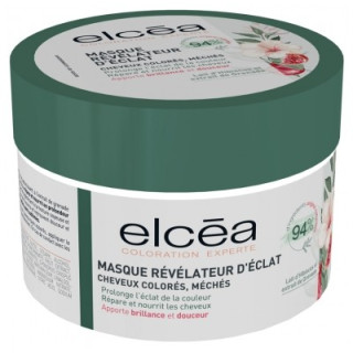 Masque Révélateur d'Éclat Elcéa pour cheveux colorés