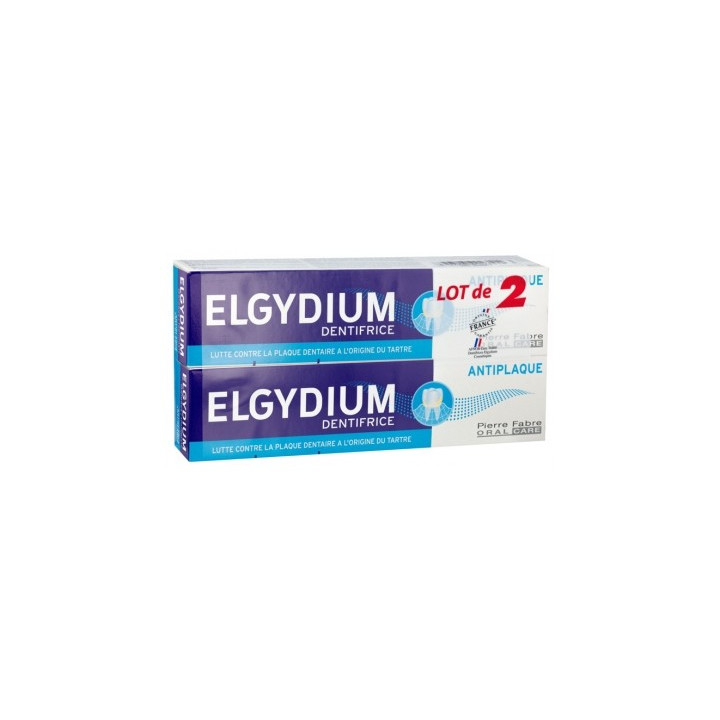 Dentifrice Elgydium Anti-Plaque pour une hygiène bucco-dentaire