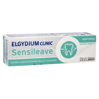 Dentifrice contre sensibilité dentaire - Elgydium Clinic Sensileave
