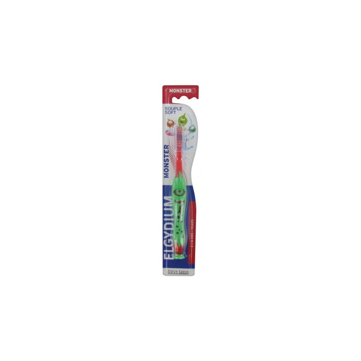 Brosse à dents Elgydium Monster 2-6 ans