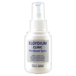 Elgydium Clinic Xeroleave - Spray Lubrifiant pour Sécheresse Buccale