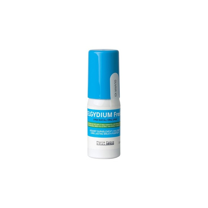 Elgydium Fresh Spray Buccal 15 ml - Fraîcheur et santé bucco-dentaire