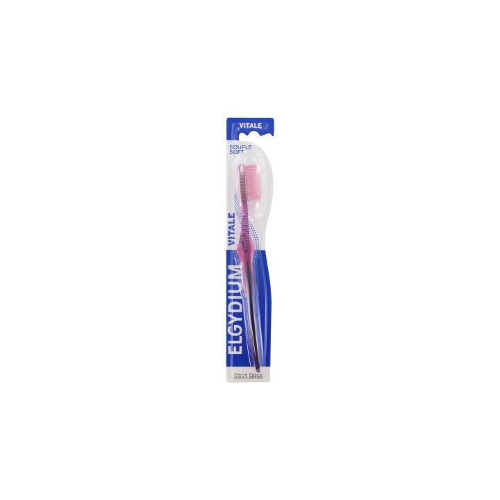 Brosse à dents souple Elgydium Vitale pour gencives sensibles